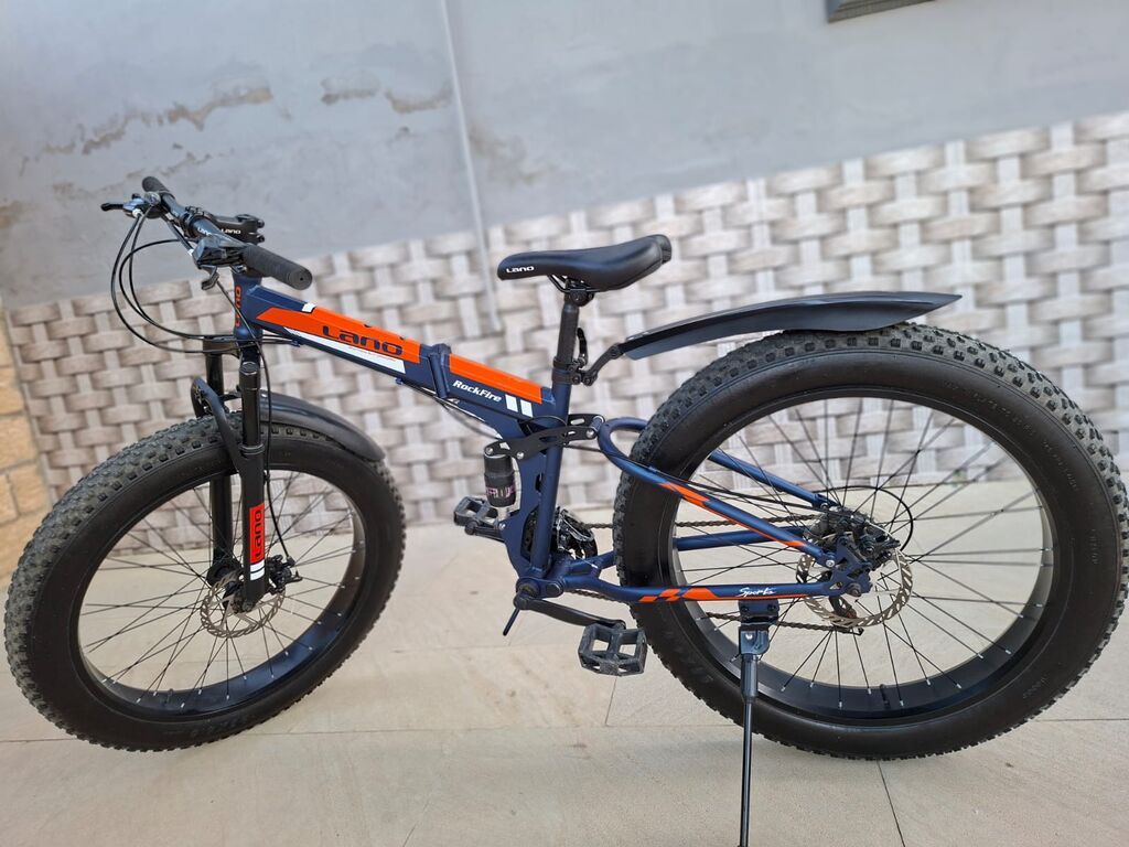 Fatbike tipli qatlanan dağ velosipedi - Marka/model: LENTO (qramda — Velosipedlər, Qobu (5)