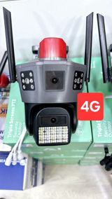 Simsiz 4G sim kartlı PTZ 2 kamera 360° 12MP/4K — Электроника