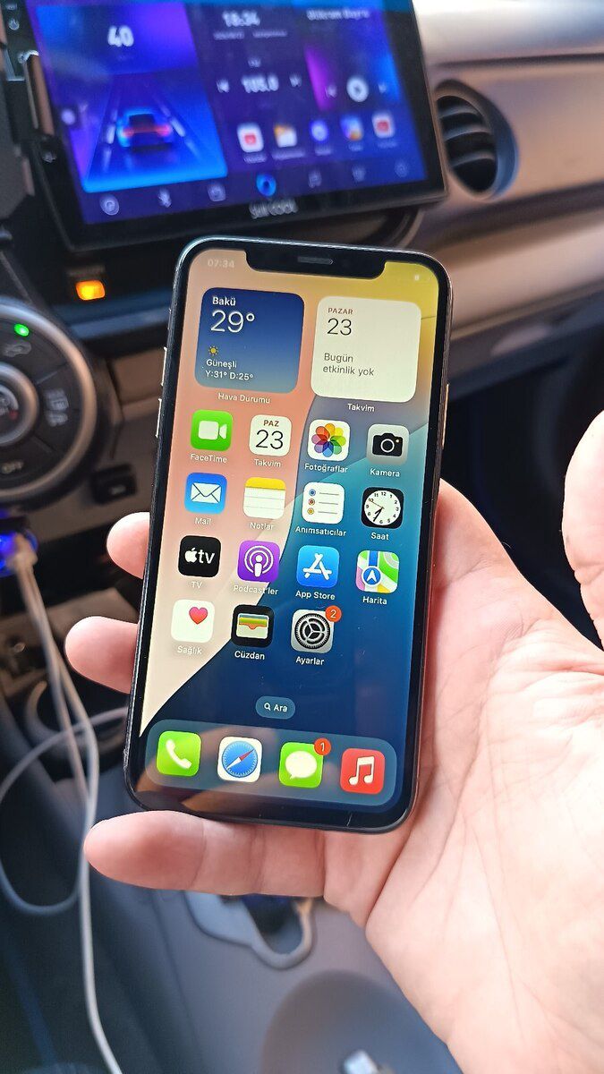Apple iPhone XS Gold 64GB/4GB — Smartfonlar, Bakı (2)