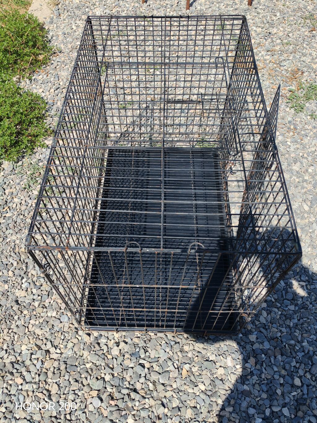 Metall qəfəs – it və ya digər ev heyvanları üçün - Material: möhkəm
