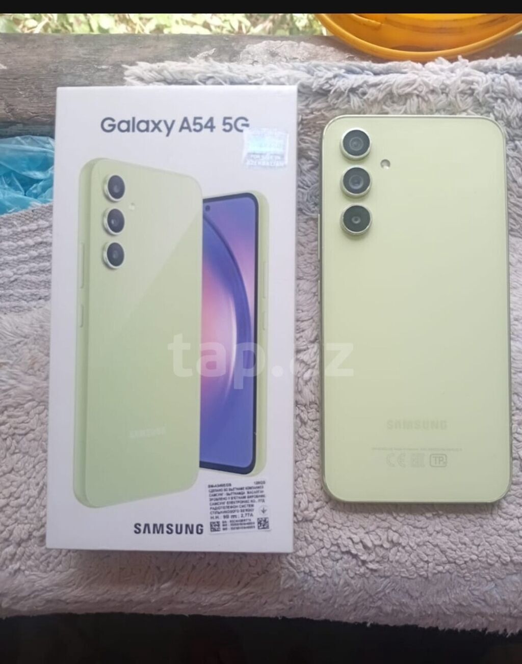Samsung Galaxy A54 5G, rəng - Yaşıl, İki sim kartlı