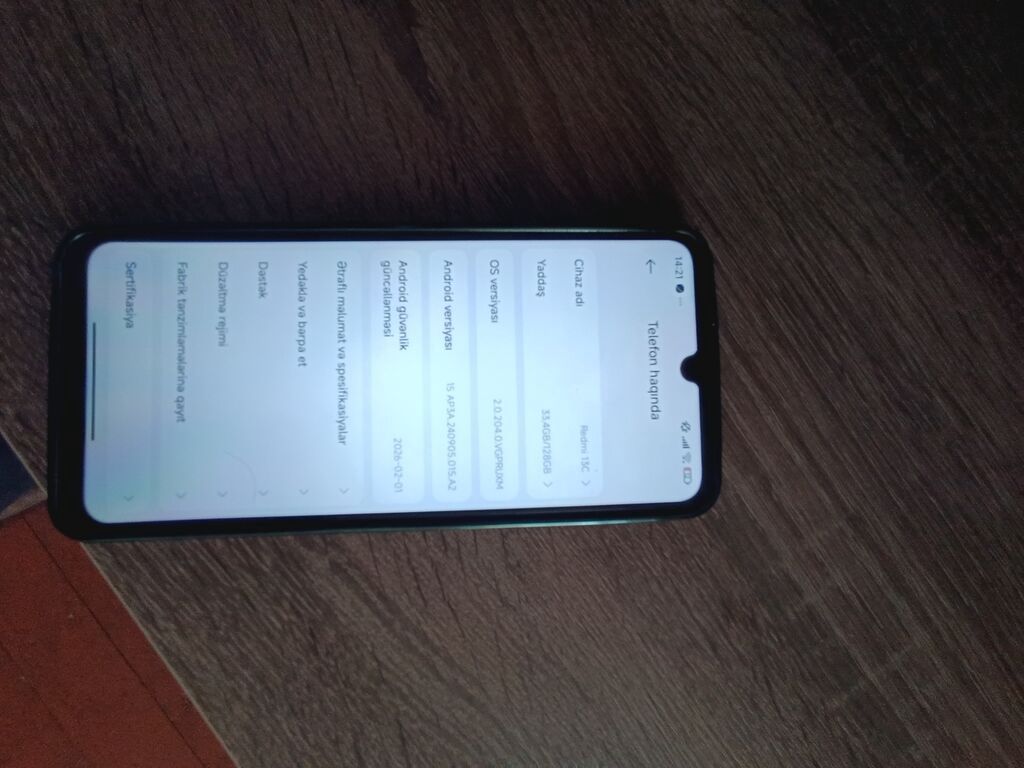 Redmi 13C, 128 GB, rəng - Qara, İki sim kartlı — Elektronika, Hacıqabul (4)