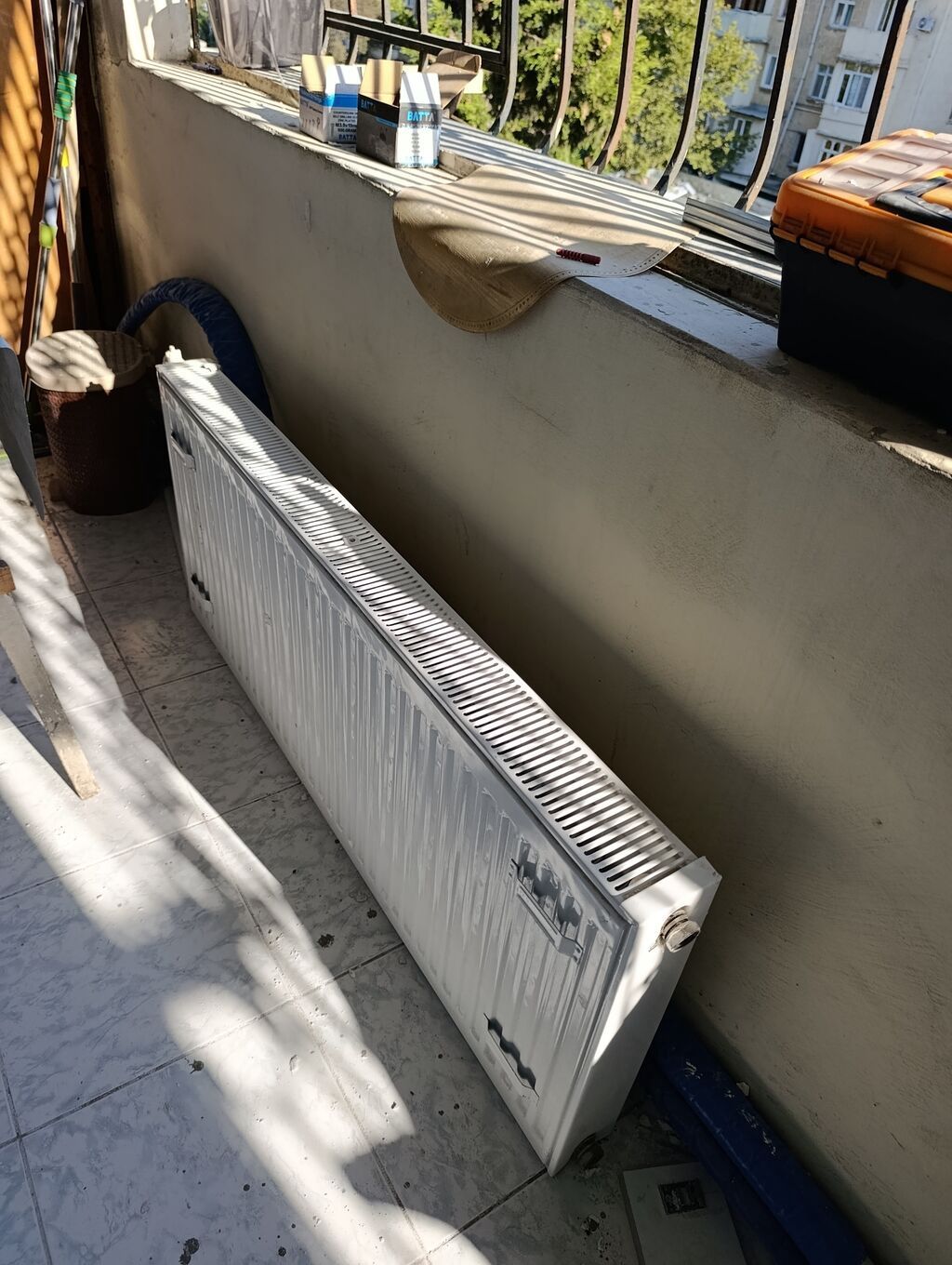 Panel radiator – mərkəzi istilik sistemi üçün. - Ölçüsü 120sm — Radiatorlar, Bakı (2)