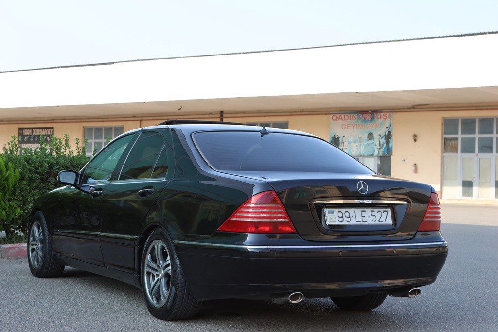 Mercedes S 320, 3.2 L, 2000 il, 326 236 km — Avtomobillər, İmişli (10)