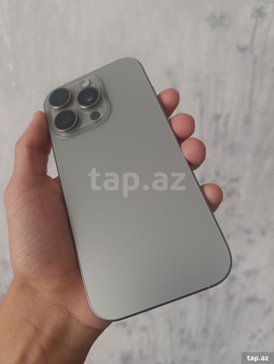 Apple iPhone 16 Pro Natural Titanium 128GB/8GB — Telefonlar və qadjetlər, Bakı (2)