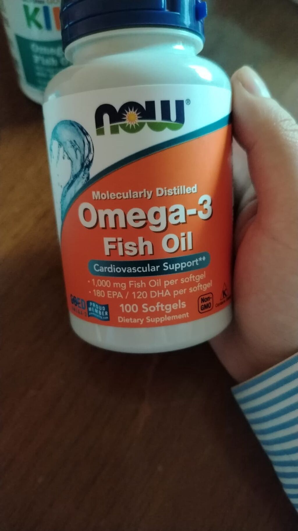 NOW Omega-3 Fish Oil – molekulyar distillə olunmuş balıq yağı