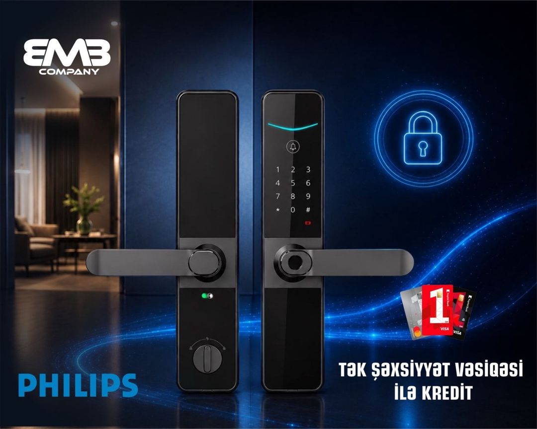 Philips Smart kilid DDL610-5HBS — Elektronika, Bakı