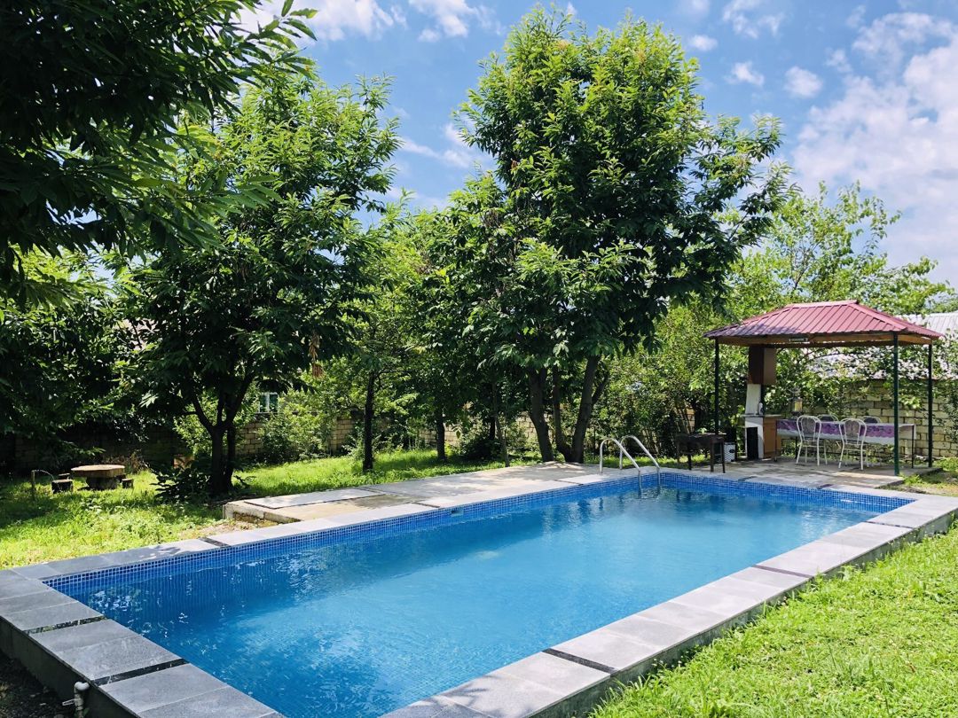 Həyət evi kirayə verilir, Qəbələ r. — Ev, villa, Qəbələ (4)