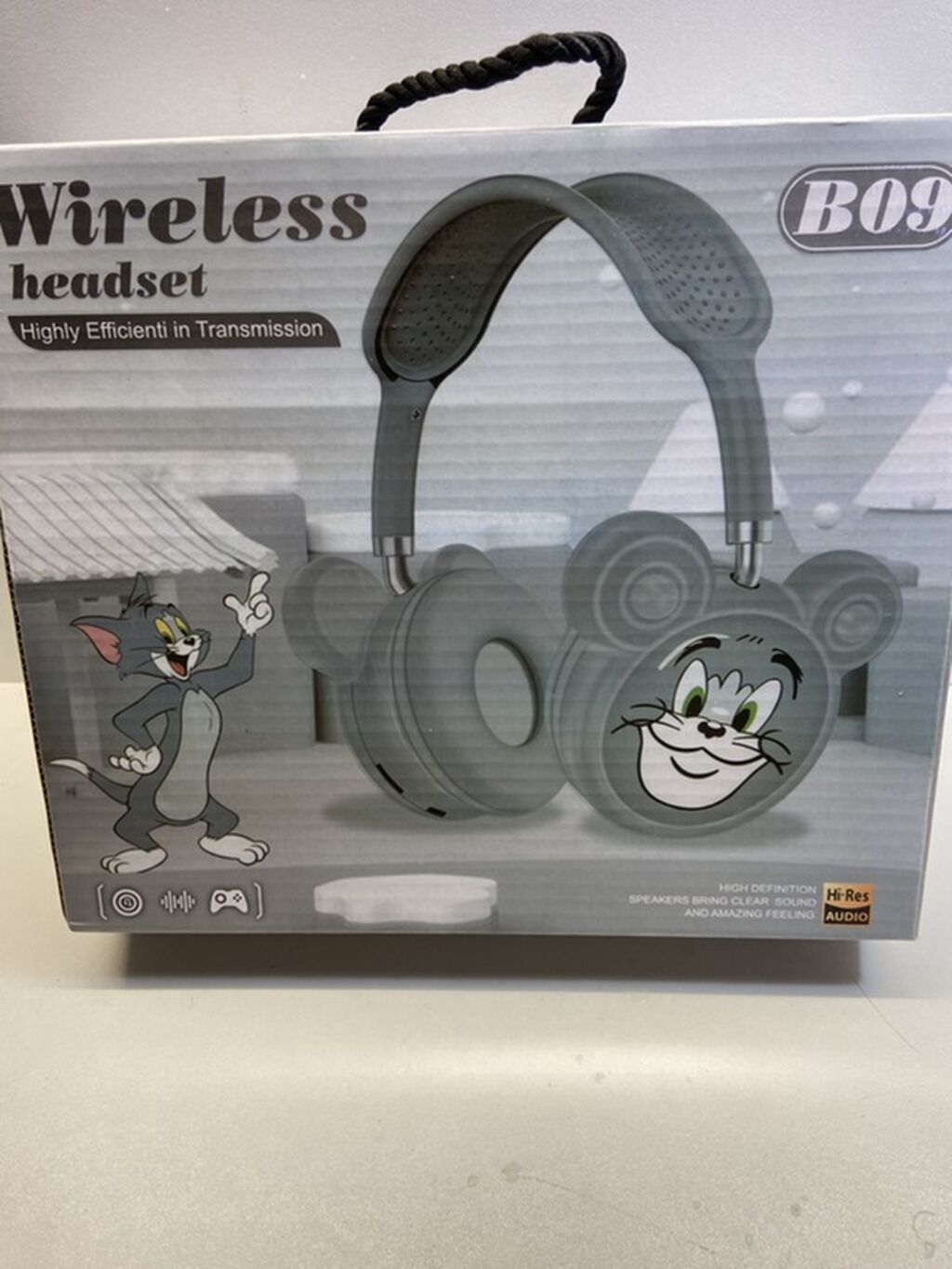 Wireless Headset B09 – Uşaq dostu dizaynlı Bluetooth qulaqlıq - — Qulaqcıqlar, Digah