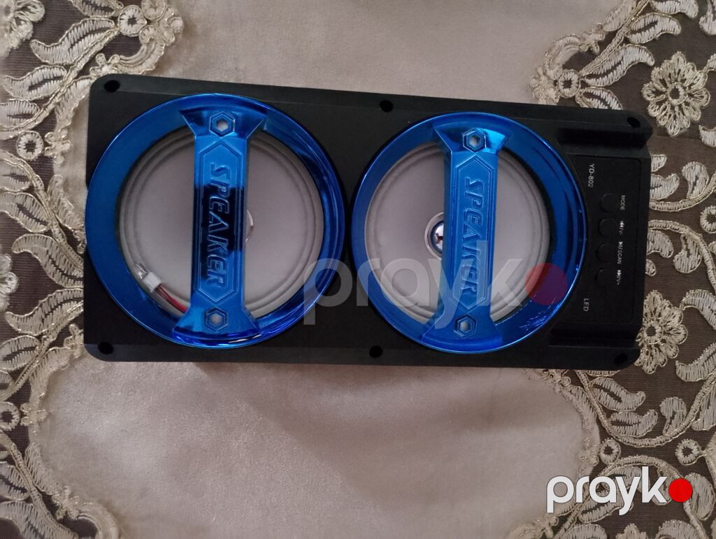 Daşına bilən LED işıqlı Bluetooth səsucaldan — Simsiz dinamiklər, Gəncə (4)