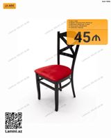 Mebel: Taxta karkaslı yemək otağı stulu - Model kodu: 13006 - Say: 1 — Furniture