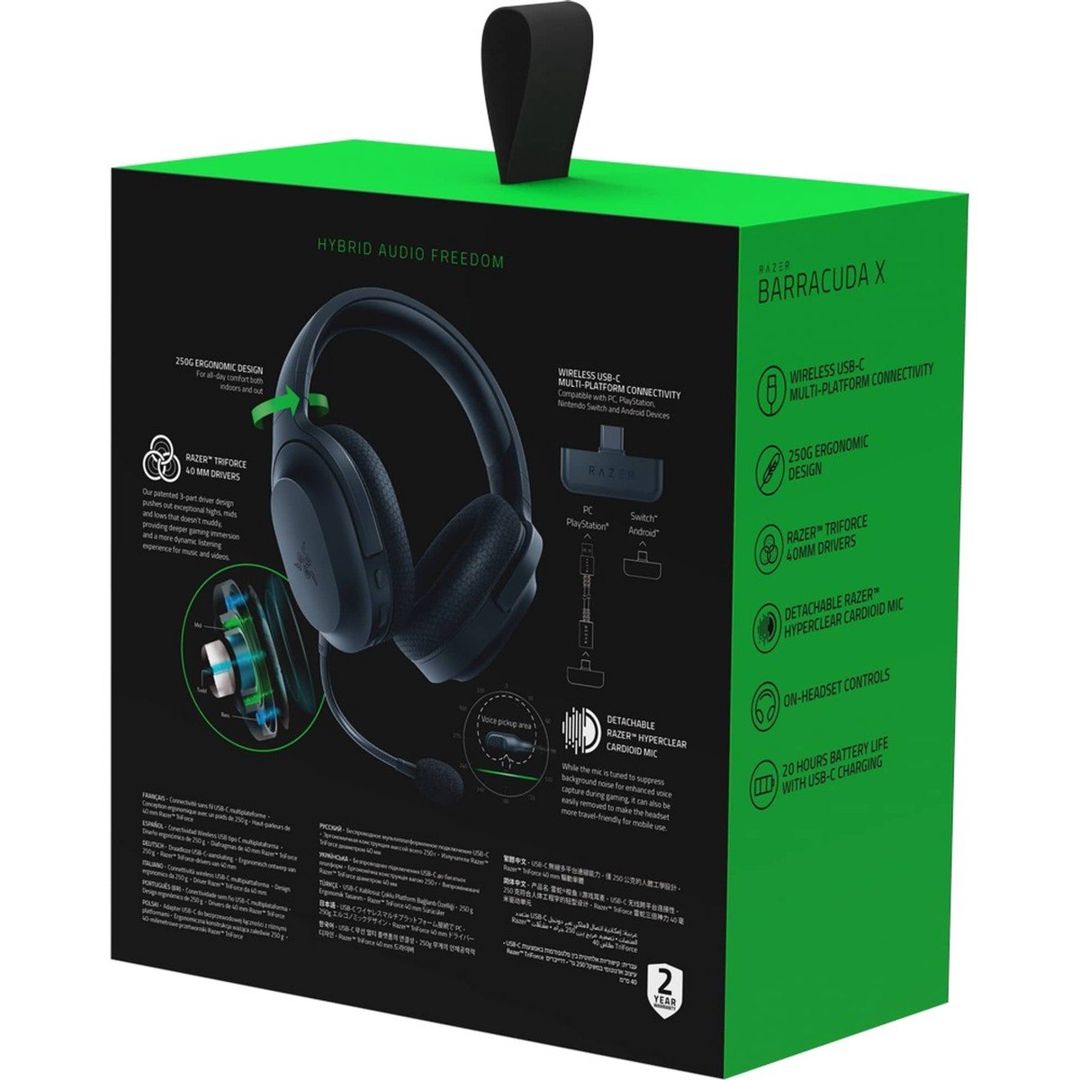 Razer Barracuda X Wireless Multi-Platform Gaming and Mobile Headset (RZ04-04430100-R3M1) — Elektronika, Bakı (6)