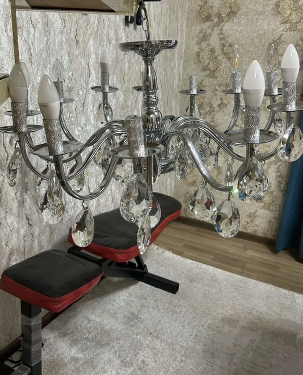 Çılçıraq, 8 lampa, Metal — İşıqlandırma, Bakı (3)