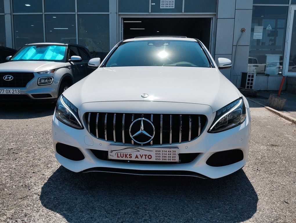 Mercedes C 220 d, 2.1 L, 2016 il, 185 500 km — Avtomobillər, Bakı (3)