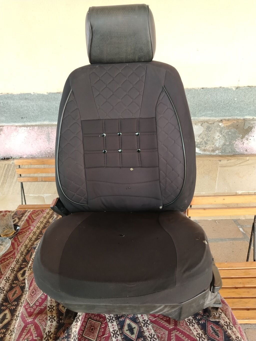 Avtomobilin ön oturacağı - Rəng: qara - Başaltılı model - Parça — Ehtiyat hissələri, Şirvan (3)
