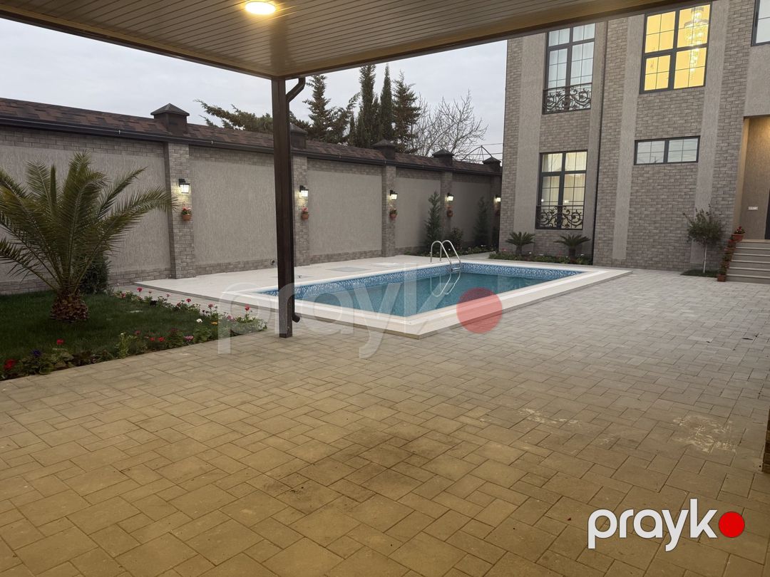 Satılır 6 otaqlı həyət evi/bağ evi 230 m² — Ev, villa, Bakı (2)