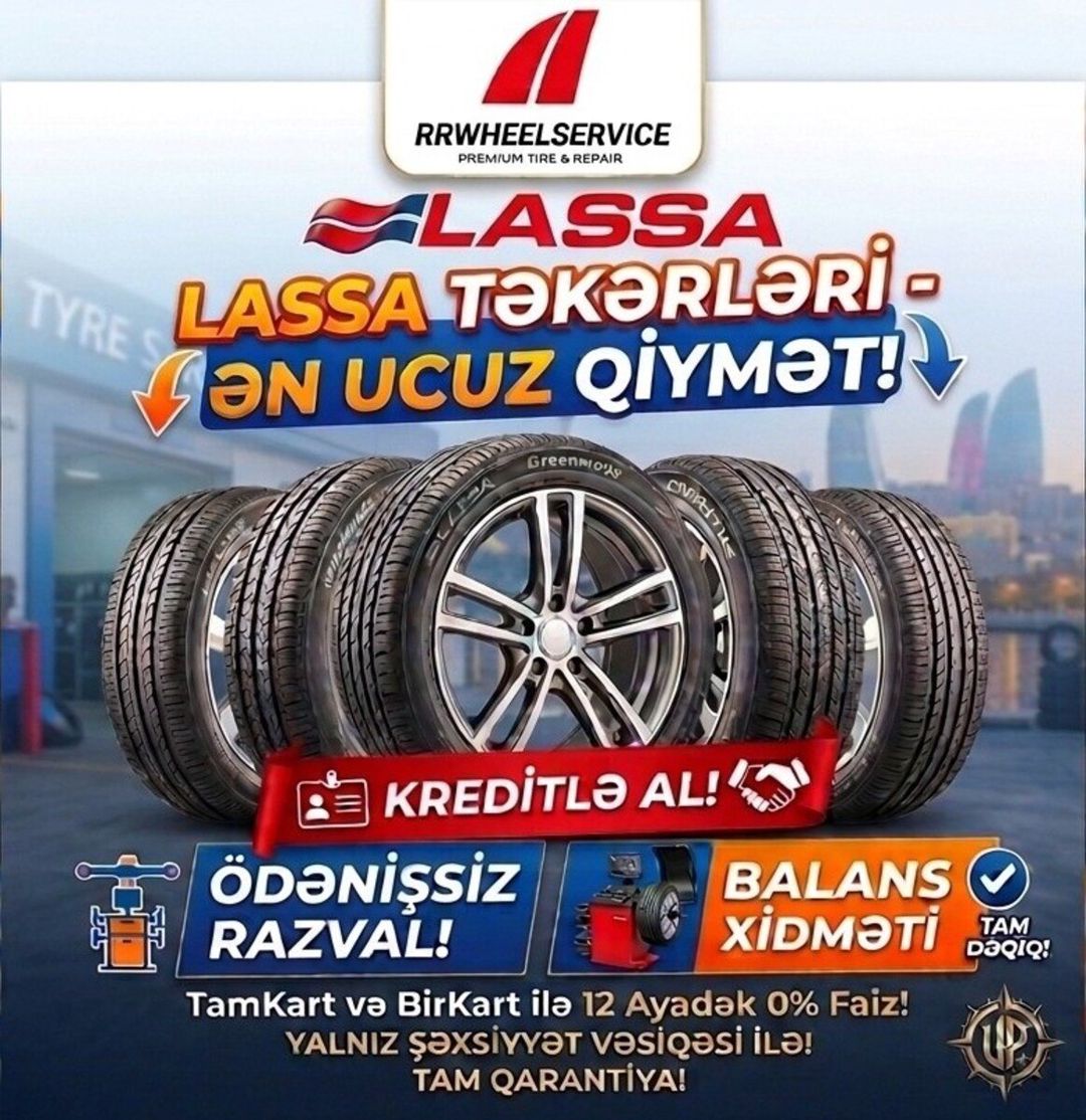 Lassa şinləri — Ehtiyat hissələri və aksesuarlar, Bakı