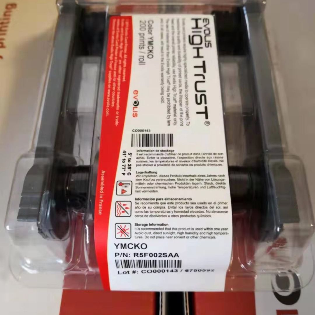 Evolis Ribbon Color YMCKO R5F002SAA — Mallar, Bakı