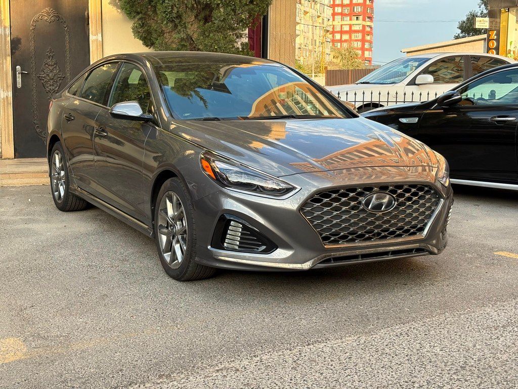 Hyundai Sonata, 2.0 L, 2018 il, 107 000 km — Avtomobillər, Bakı (8)