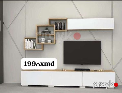 Məhsul: Divar üçün TV stendi və konsol dəsti - Dizayn: Minimalist