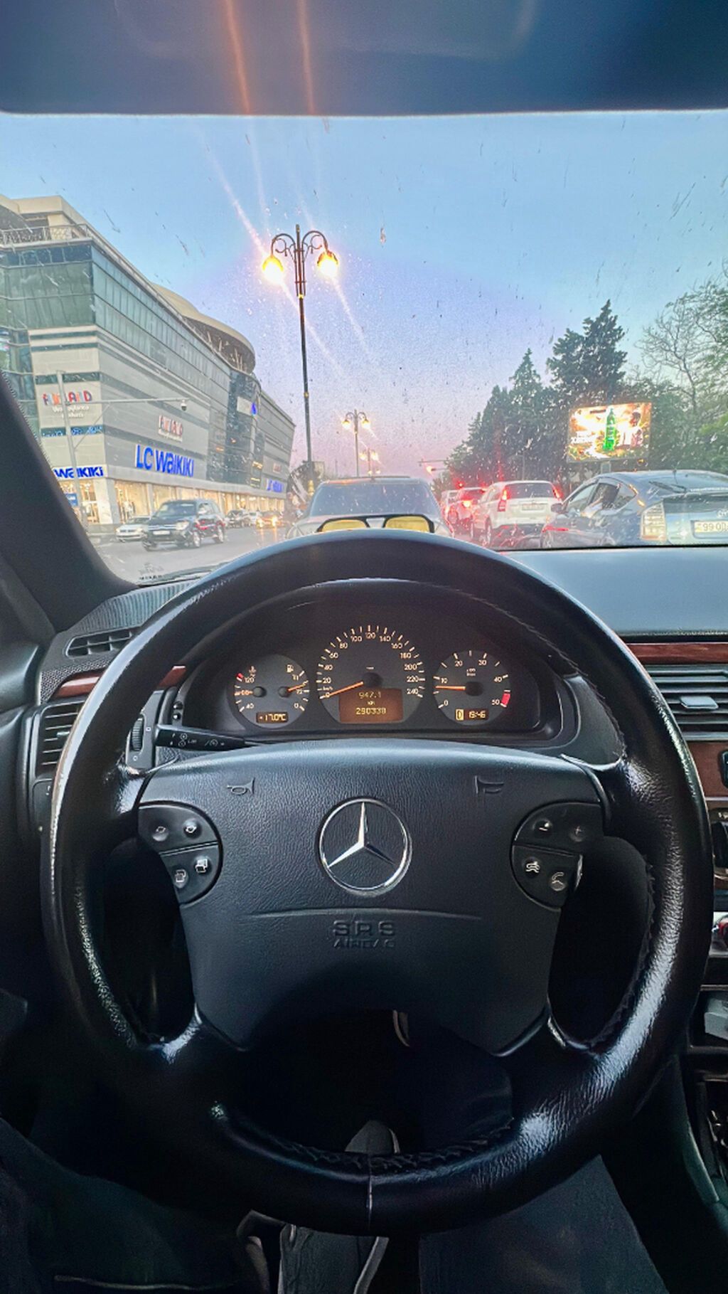 Mercedes-Benz E 220: 2.2 l | 2000 il Sedan — Avto, Bakı (2)