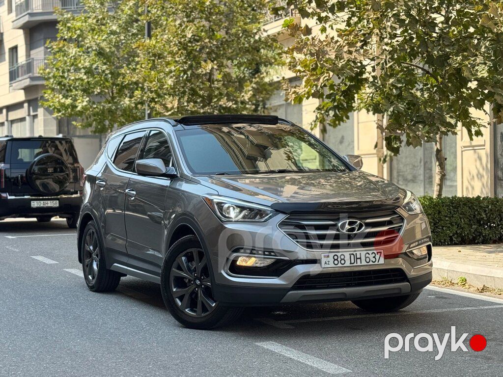 Hyundai Santa Fe, 2.0 L, 2018 il, 195 900 km — Avtomobillər, Bakı (7)