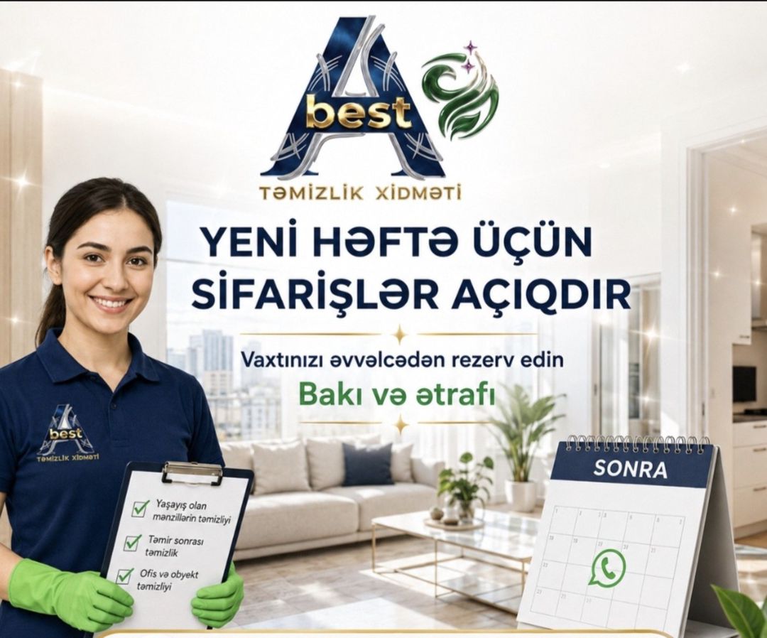 Təmizlik xidməti — Təmizlik, Bakı