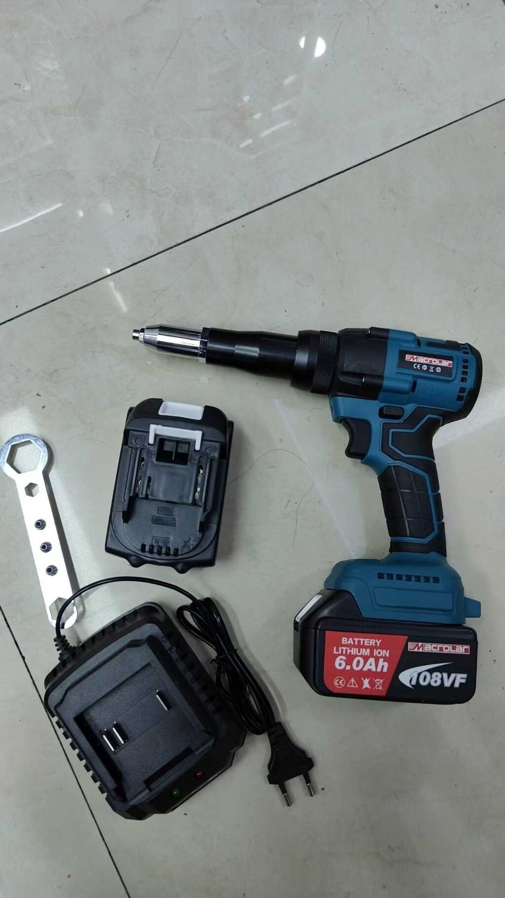Simsiz batareyalı pərçimləmə aparatı (Cordless Impact Lithium Battery — Alətlər, Digah (2)