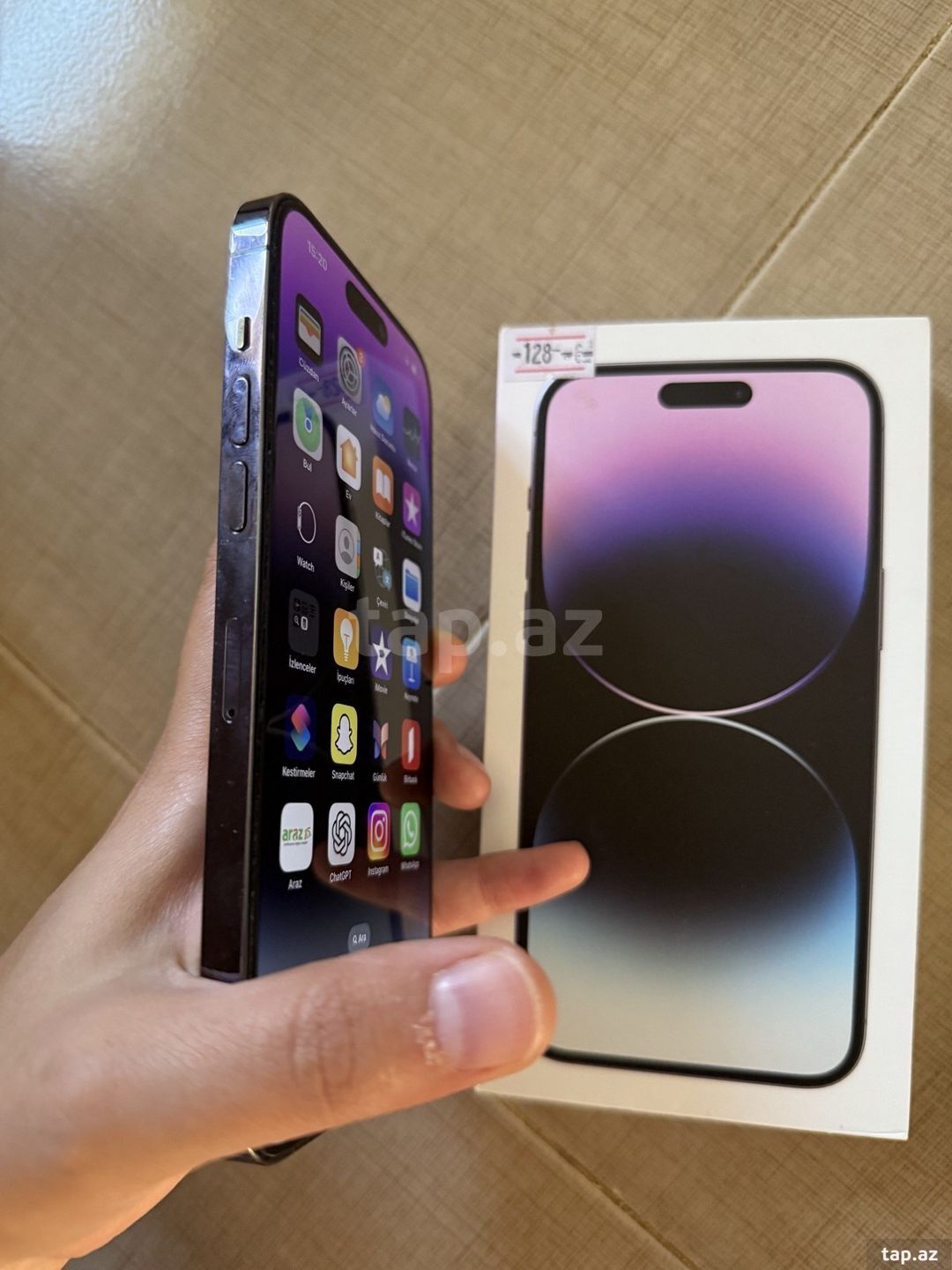 Apple iPhone 14 Pro Max Deep Purple 128GB/6GB — Telefonlar və qadjetlər, Bakı (4)