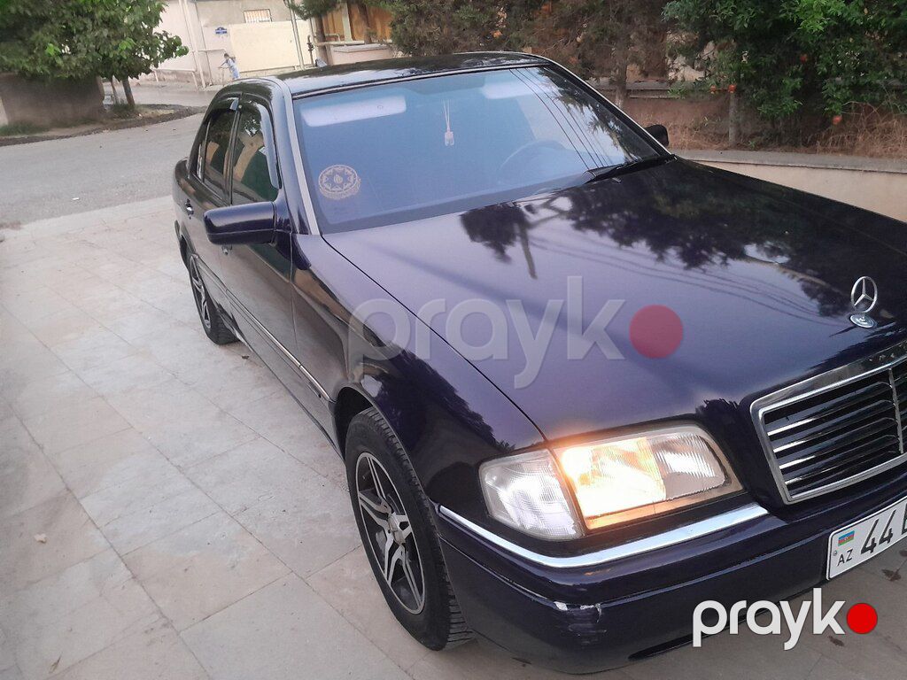 Mercedes C 180, 1.8 L, 1996 il, 383 000 km — Avtomobillər, Bakı (5)