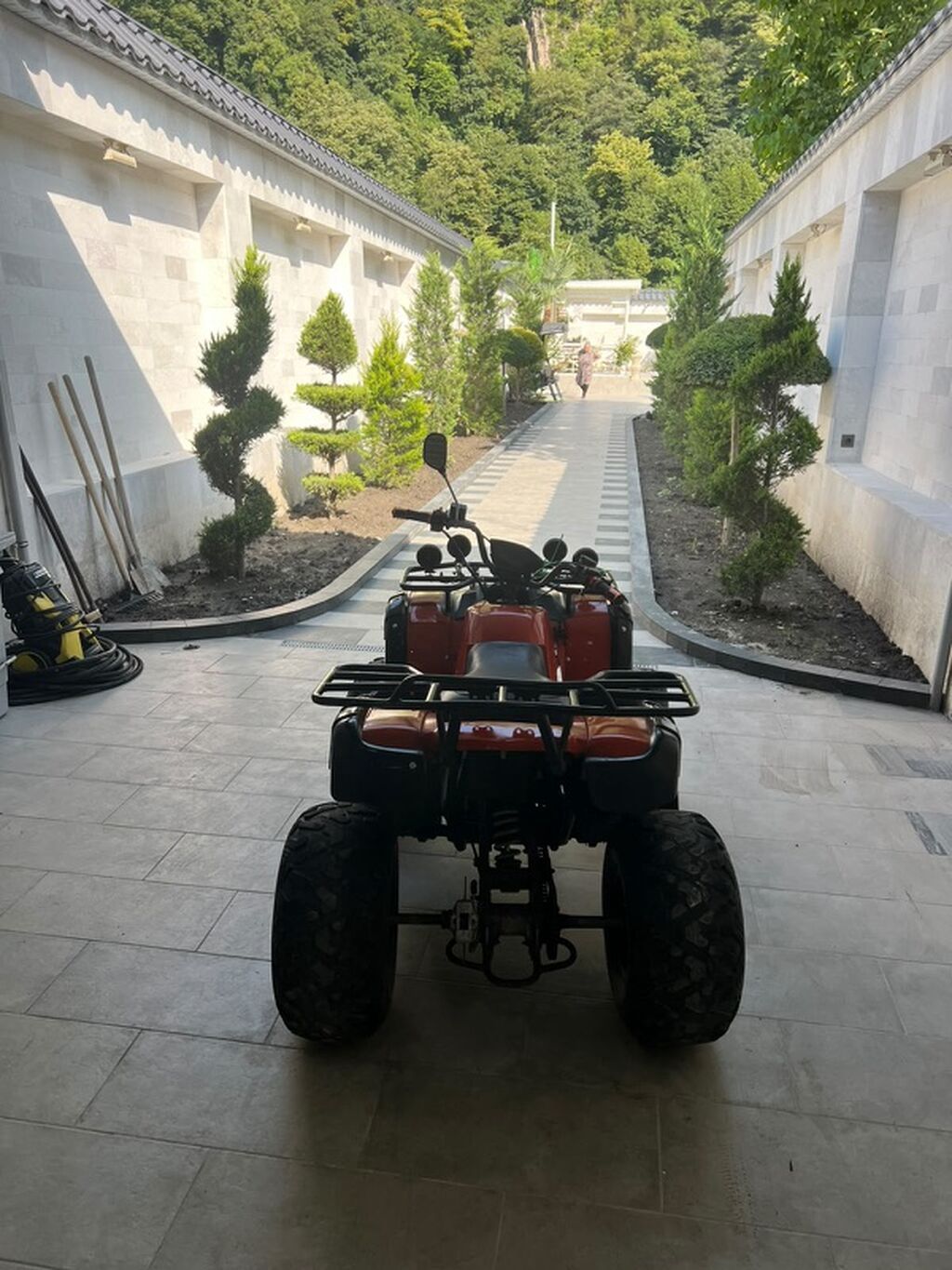 ATV kros kvadrosikl - Rəng: narıncı-qara - Sərt ofroud üçün iri — Avto, Qax (9)