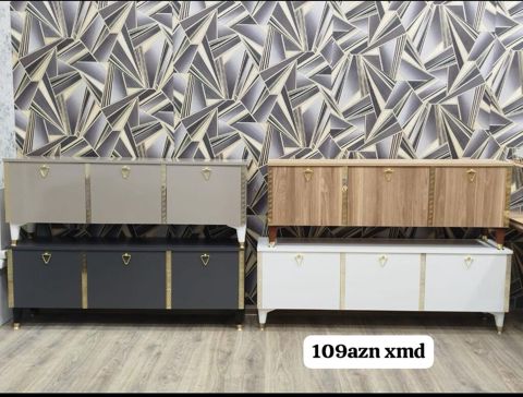 TV altlığı / tumbalar - Model: 3 qapılı TV altlığı - Rəng