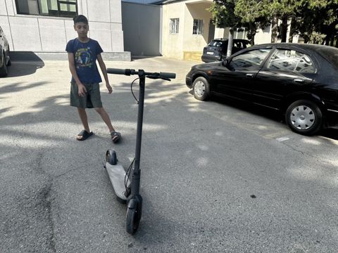 Elektrik skuter – şəhər içi rahat və səssiz hərəkət üçün — Sumqayıt