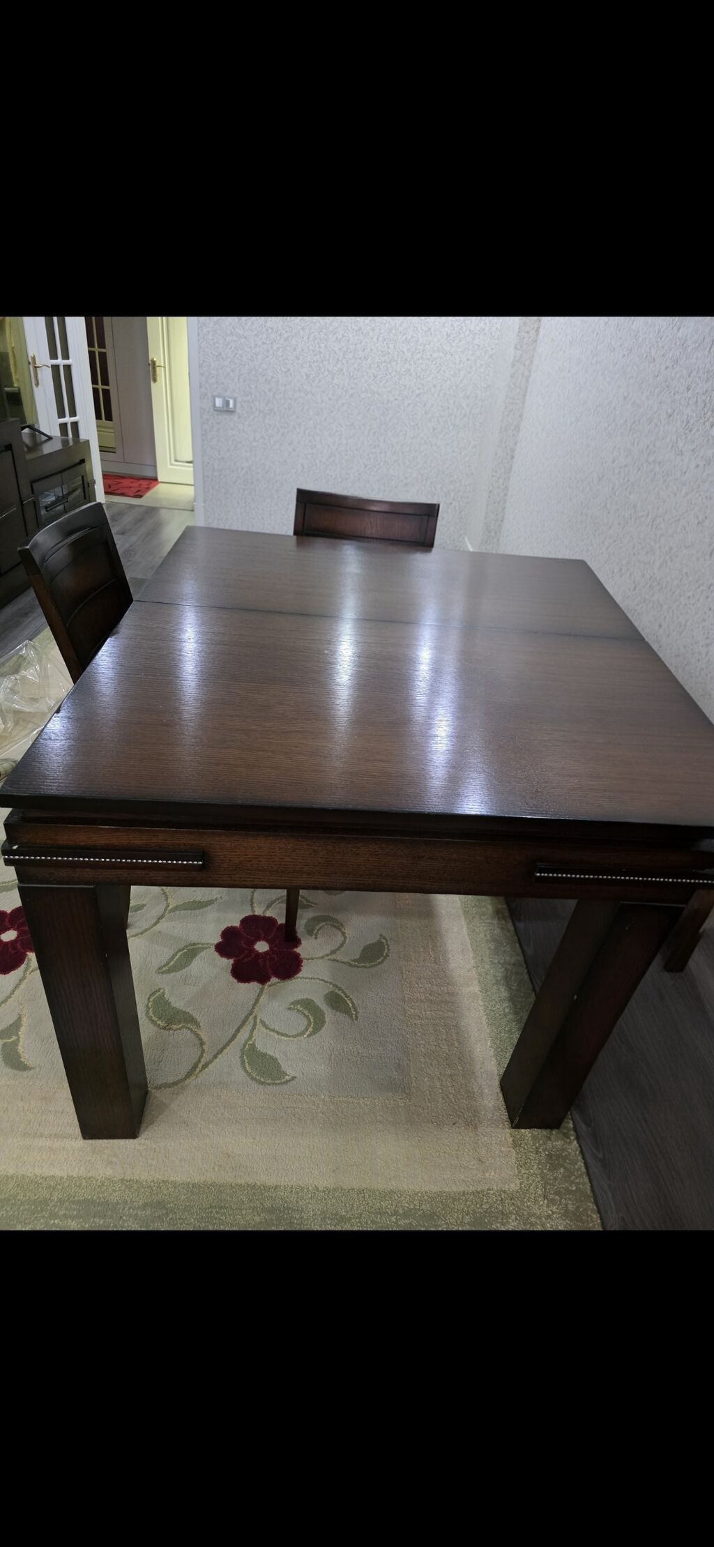 Qonaq otağı üçün mebel dəsti - Material: tünd qəhvəyi ağac rəngli — Mebel, Bakı (6)