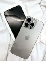 IPhone 16 Pro, 128 GB, Natural Titanium, Zəmanət, Simsiz şarj, Face ID — Смартфоны