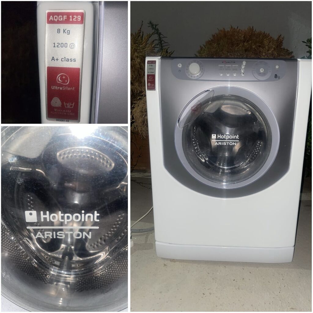 Paltaryuyan masin 8kq Hotpoint Ariston.qiymet 200 man.evden