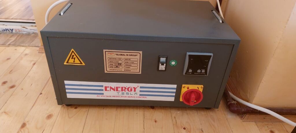 Energy Tesla servo tipli gərginlik stabilizatoru satılır. Qurğu AC — Mallar, İsmayıllı (2)