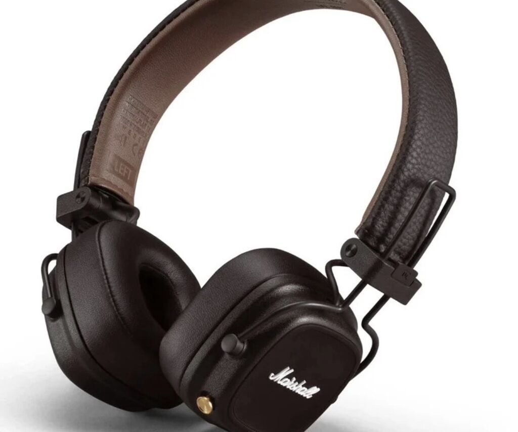 İşlənmiş Simsiz (Bluetooth) Qulaqcıqlar, Marshall, rəng - Qəhvəyi — Qulaqcıqlar, Bakı