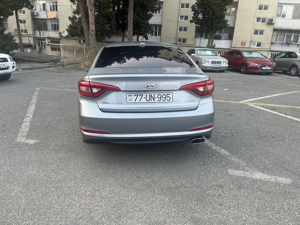 Hyundai Sonata, 2.0 L, 2016 il, 164 000 km — Avtomobillər, Bakı (9)