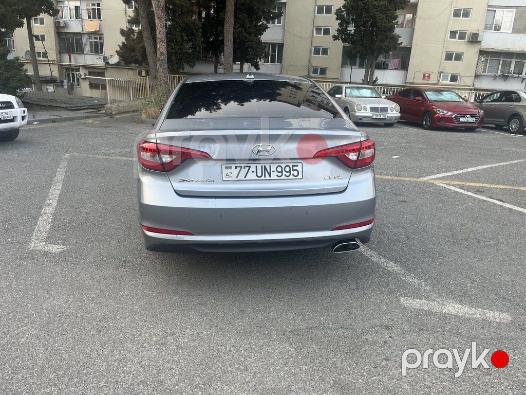 Hyundai Sonata, 2.0 L, 2016 il, 164 000 km — Avtomobillər, Bakı (9)