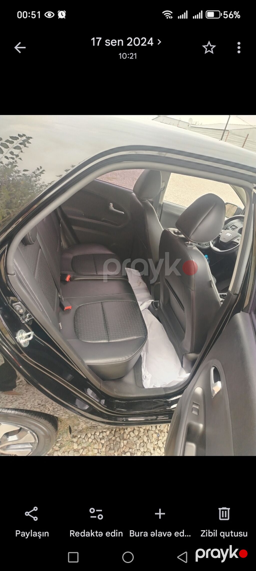 Kia Picanto, qara rəngli, 5 qapılı hetçbek. Texniki xüsusiyyətlər və — Avto, Bakı (4)