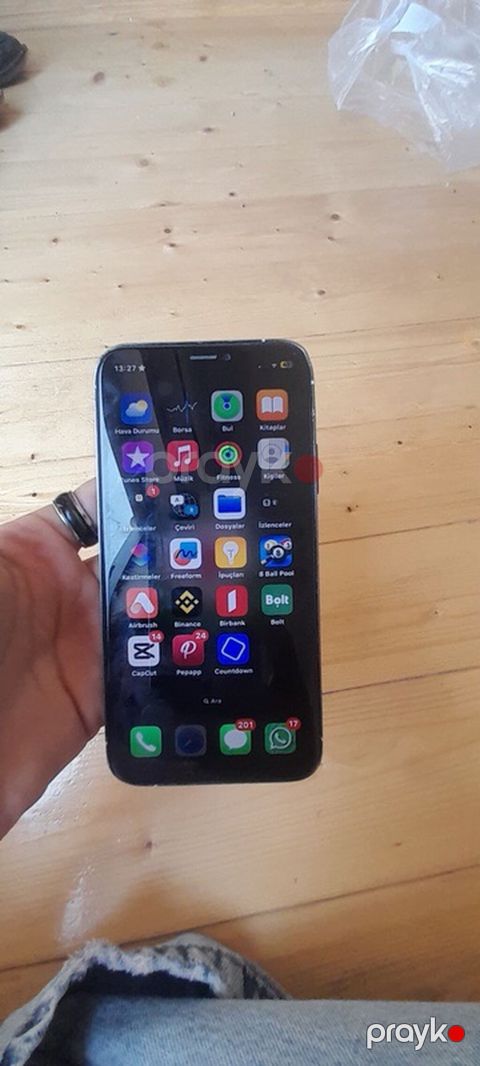 IPhone 14 Pro, 128 GB, Qara, Qırıq