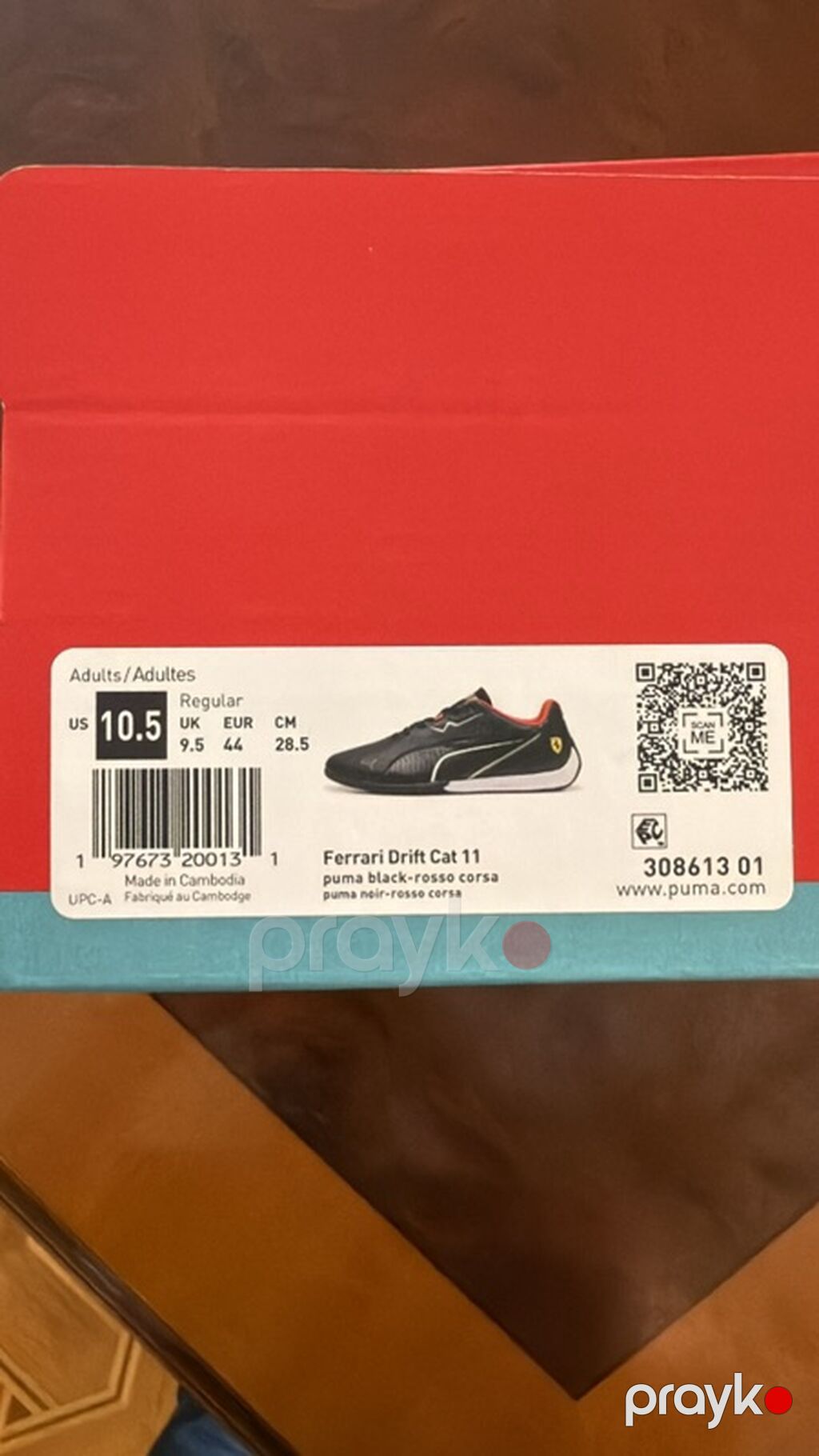 Puma Ferrari Drift Cat 11 kişi idman ayaqqabısı. İstifadə olunmayıb — Şəxsi əşyalar, Bakı (4)