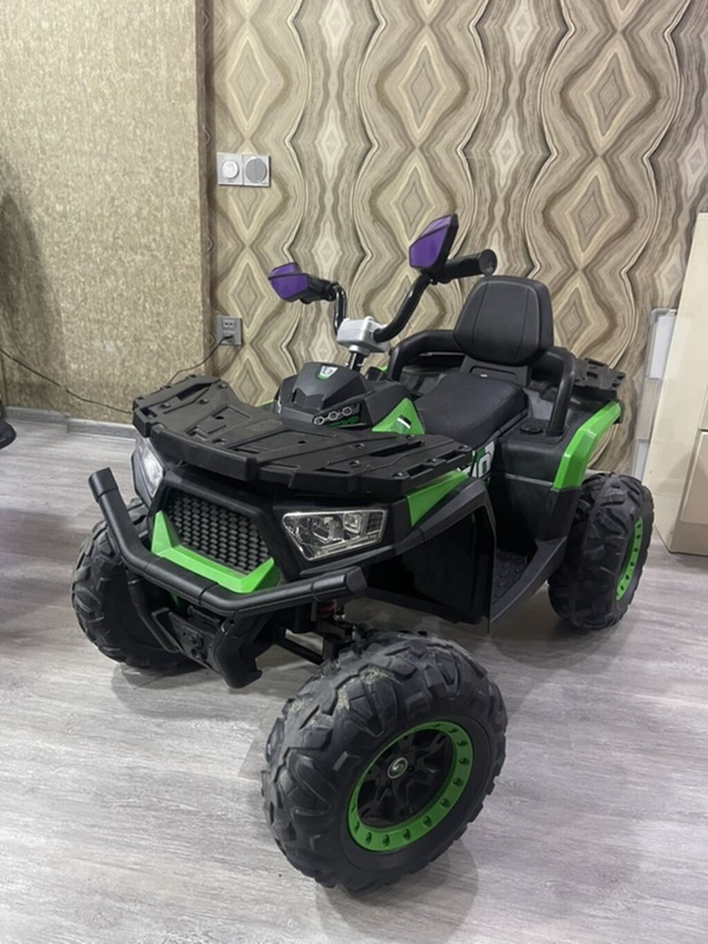 Uşaq üçün elektrikli ATV kvadrosikl 12 yaşa qədər Əla vəziyətdə!!! — Mallar, Masazır (2)