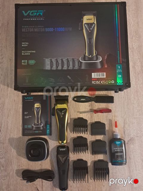 VGR (V-015) professional saç kəsən maşın dəsti