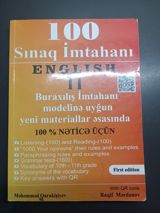 Məhsul: “100 Sınaq İmtahanı – English 11” (First edition) Təsvir: - — Books and Magazines