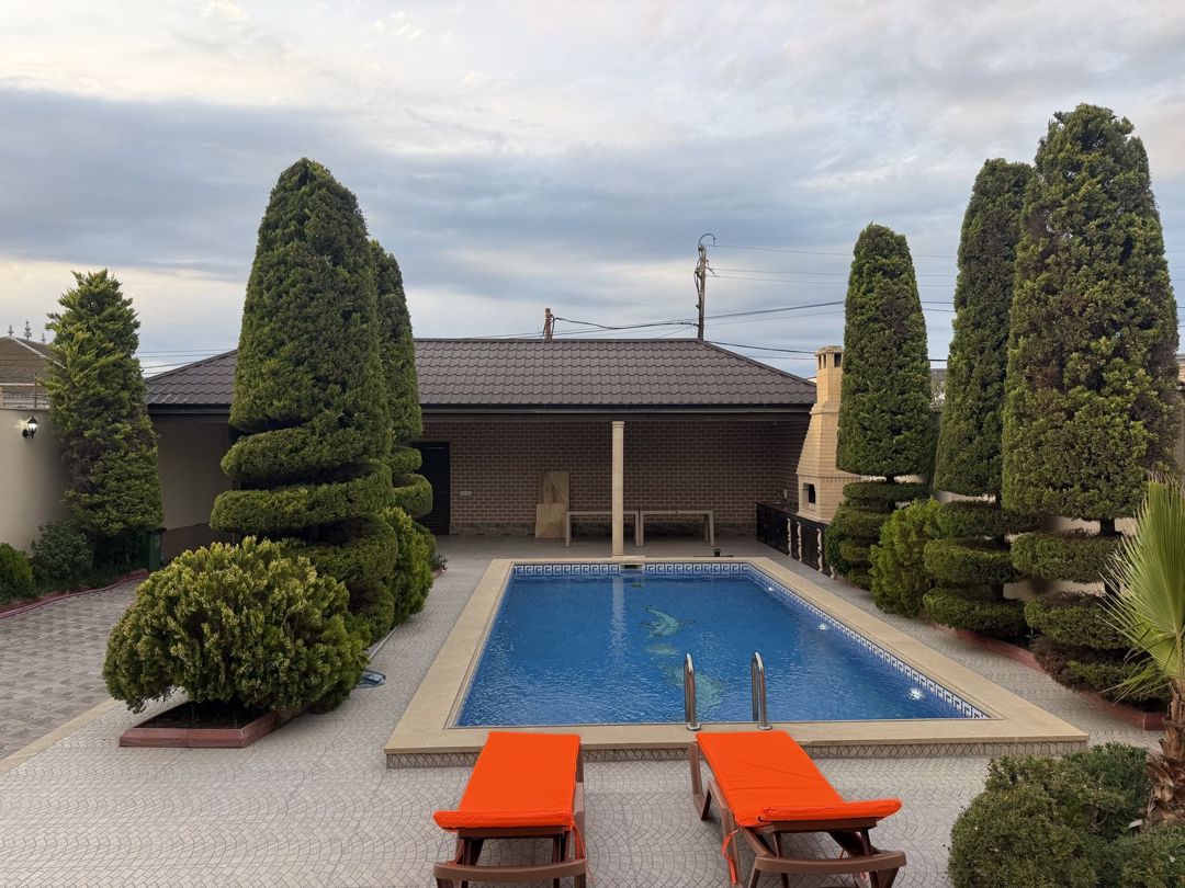 Satılır 4 otaqlı həyət evi/bağ evi 200 m² — Ev, villa, Bakı (4)