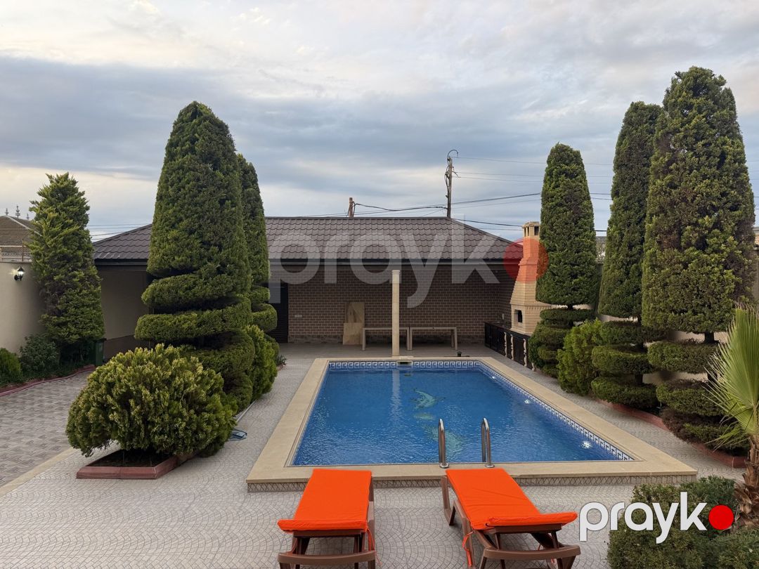 Satılır 4 otaqlı həyət evi/bağ evi 200 m² — Ev, villa, Bakı (4)
