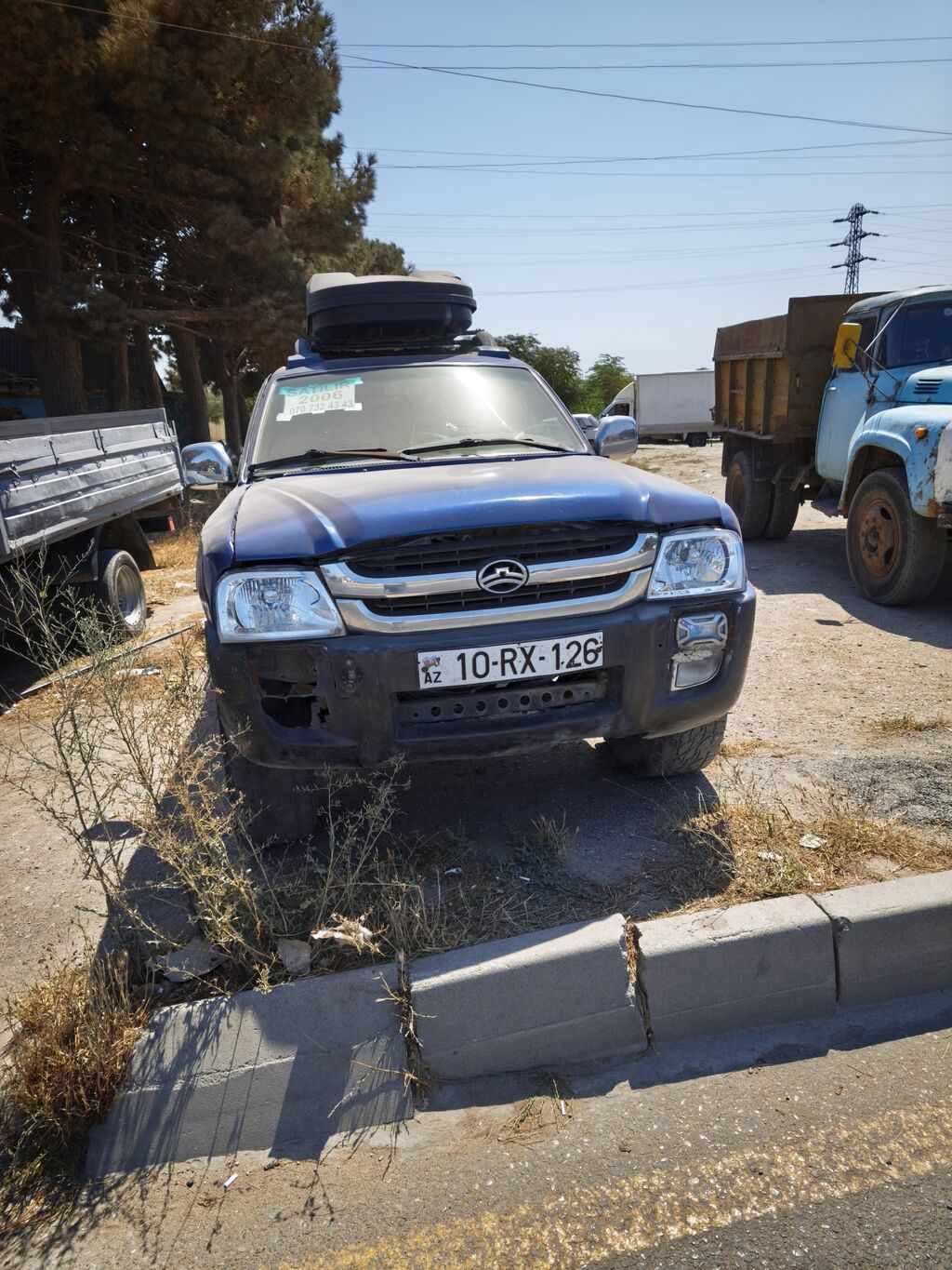 Satılır: JAC Hunter ikiqat kabinli pikap - Gövdə tipi: 4 qapılı — Avtomobillər, Digah (2)