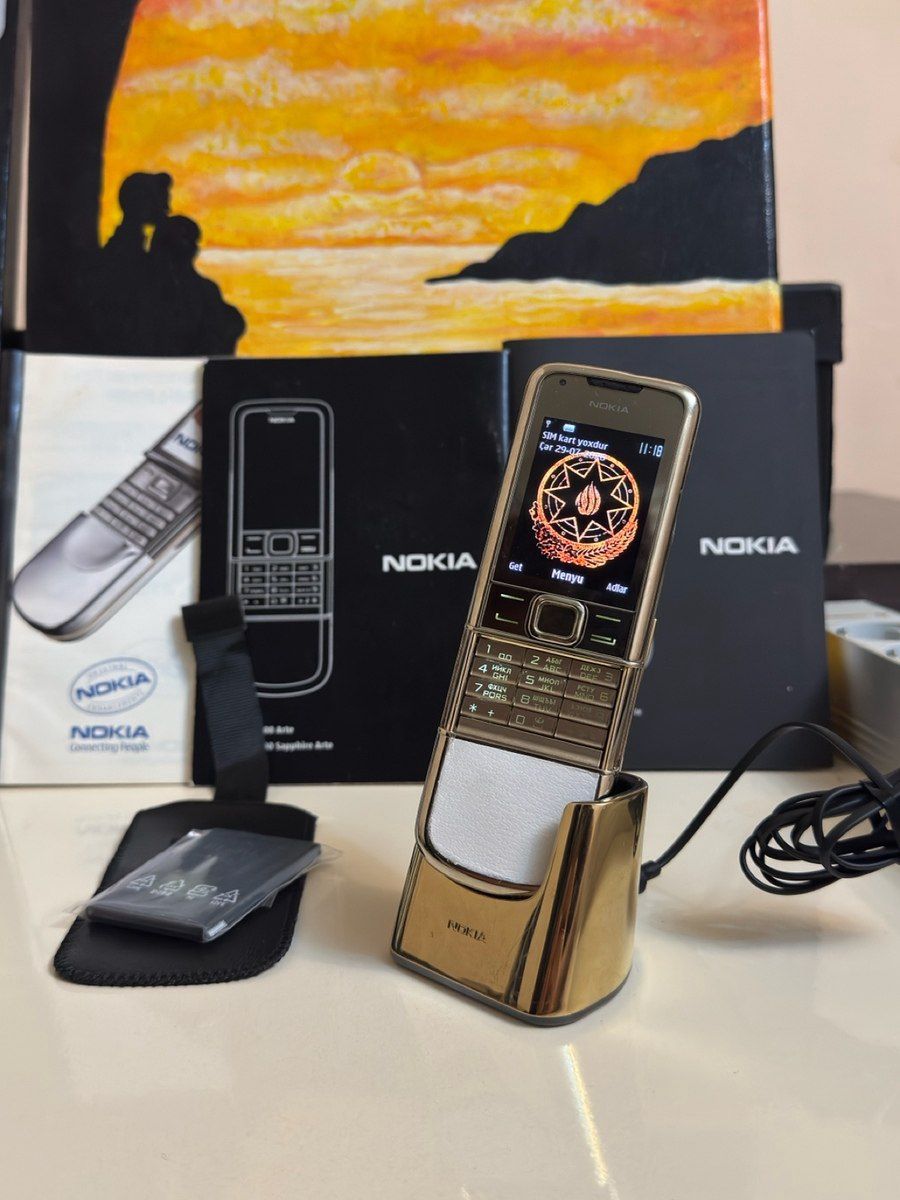 Nokia 8800 Gold Arte — Telefonlar və qadjetlər, Bakı (2)